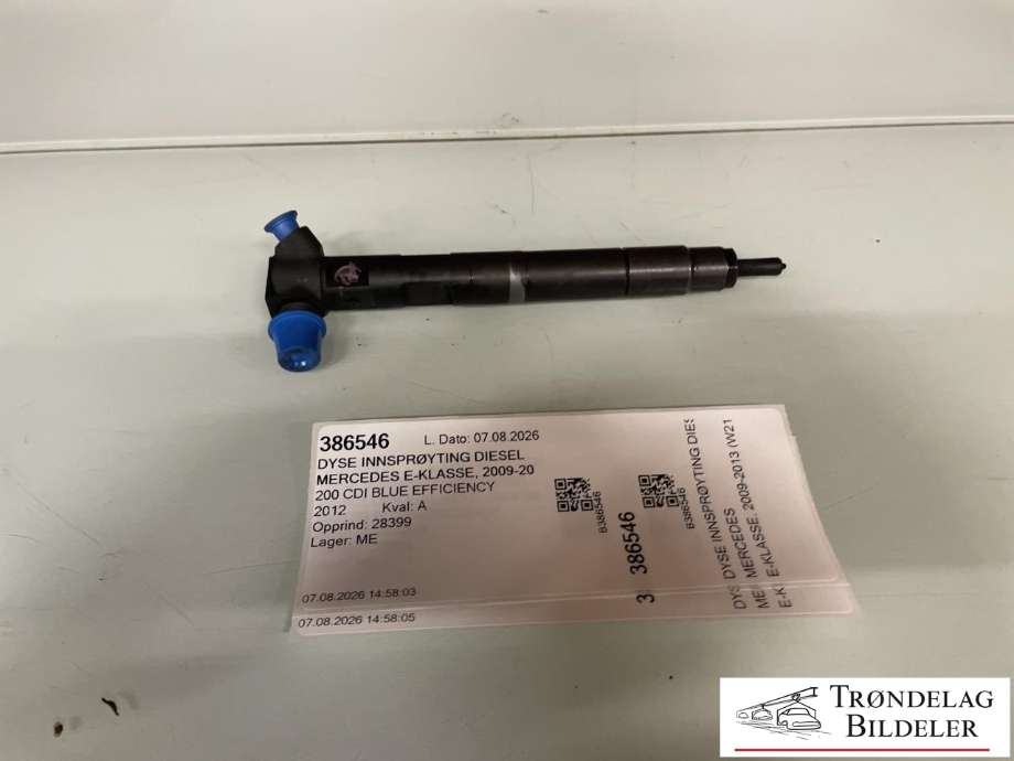 Dyse innsprøyting diesel til Mercedes E-Klasse 2009-2013 (Fase 1) (W212) (W212) (A 651 070 49 87|A 651 070 49 87 80|)