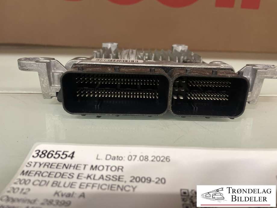 Styreenhet motor til Mercedes E-Klasse 2009-2013 (Fase 1) (W212) (W212) (A6511500126|A0054469240|28208056)
