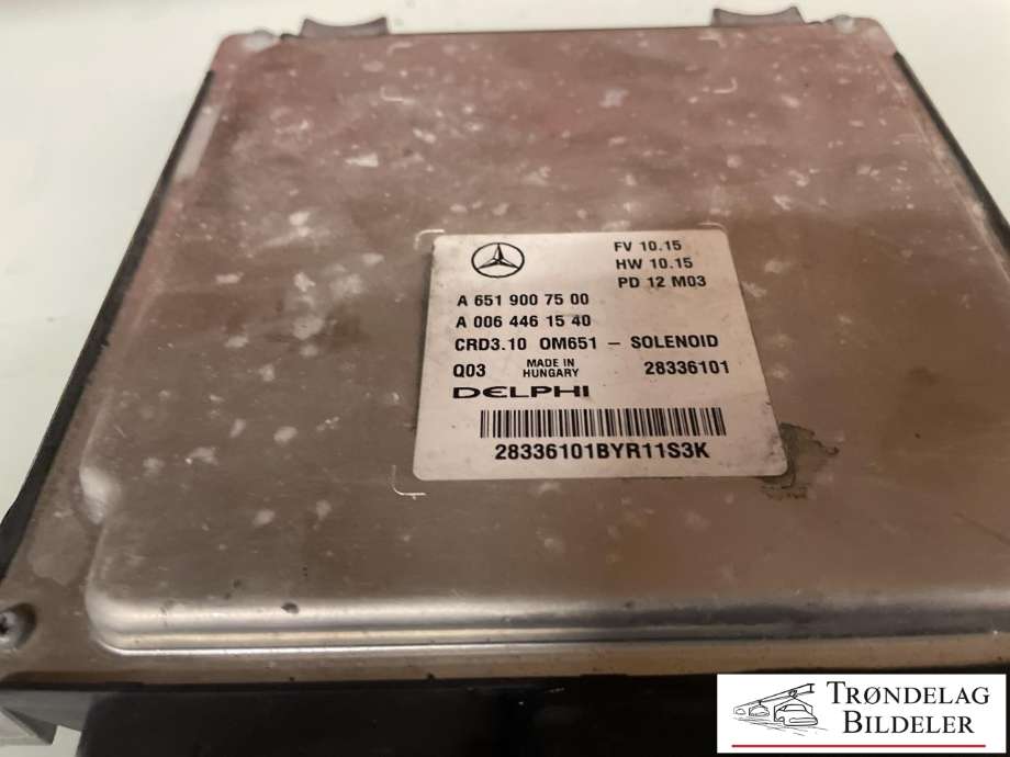 Styreenhet motor til Mercedes E-Klasse 2009-2013 (Fase 1) (W212) (W212) (A6511500126|A0054469240|28208056)