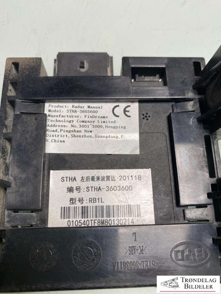 Sensor blindsone til BYD Tang 2020-->> (12906949-00|STHA-3603600|)
