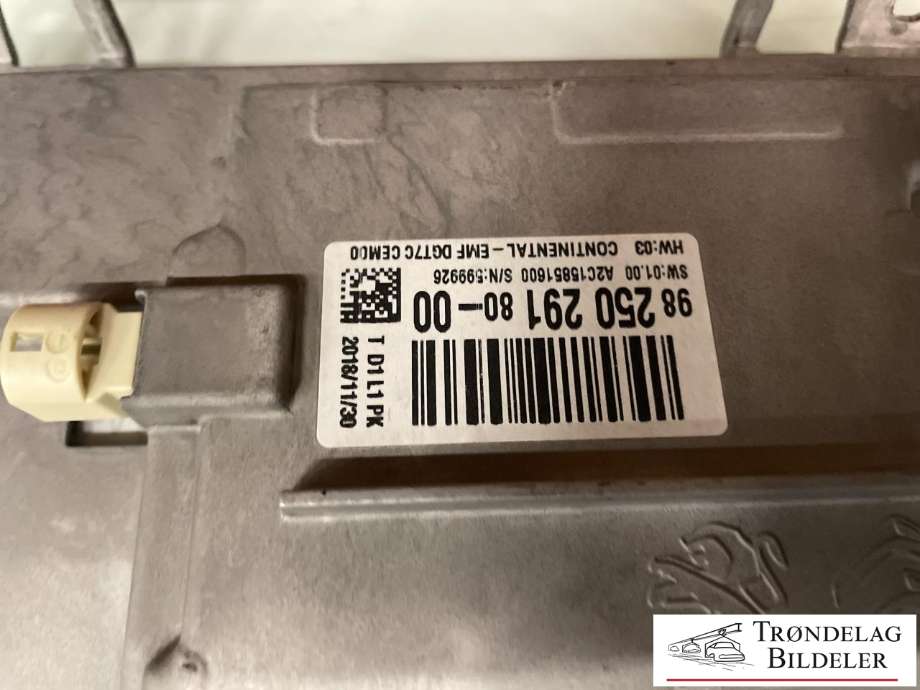 Bilstereo navigasjon skjerm til Peugeot 208 2012-2019 (Type I) (98 250 291 80|98 316 424 80|)