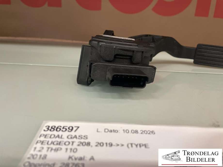 Pedal gass til Peugeot 208 2012-2019 (Type I)  (1601 CW|)