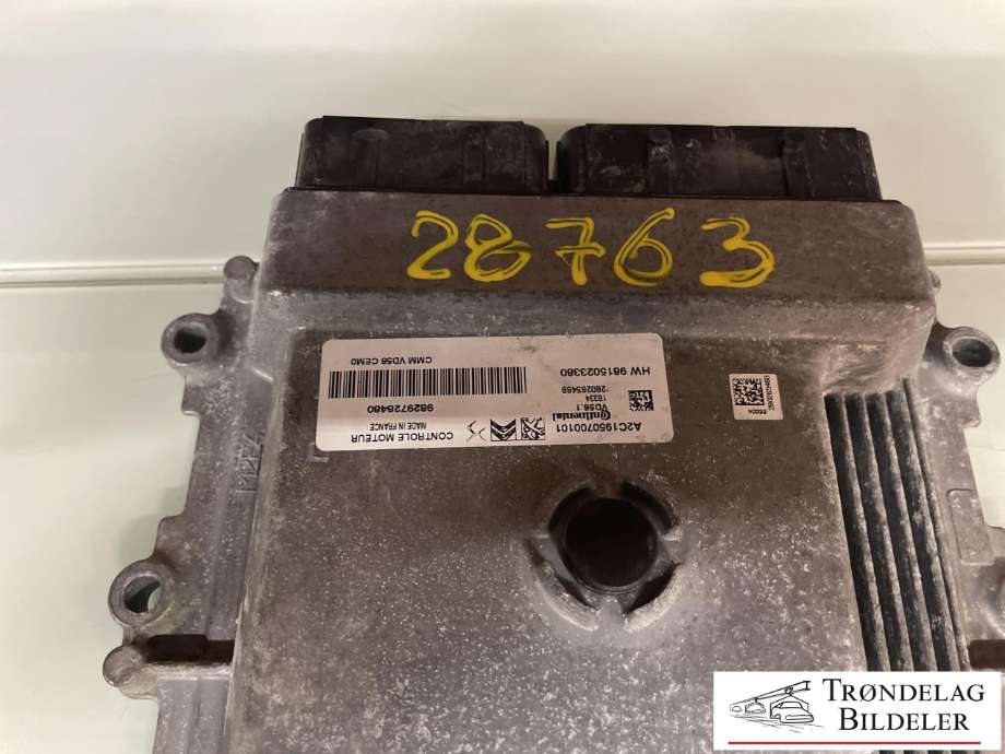 Styreenhet motor til Peugeot 208 2012-2019 (Type I)  (16 373 222 80|16 776 136 80|)