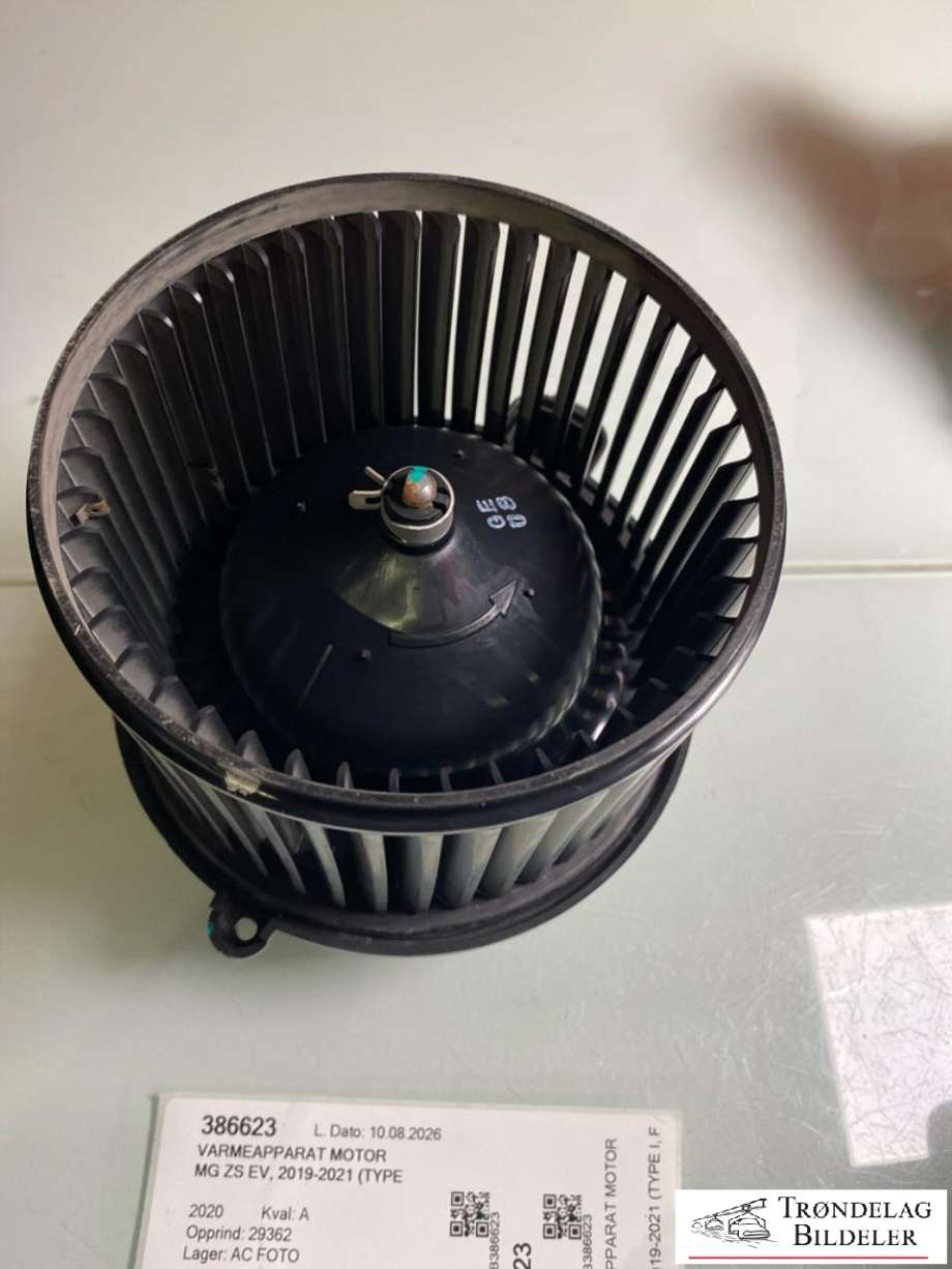 Varmeapparat motor til MG ZS EV 2019-2021 (Type I, Fase 1) (SONGZ|10289135|ASMCJ40060|)