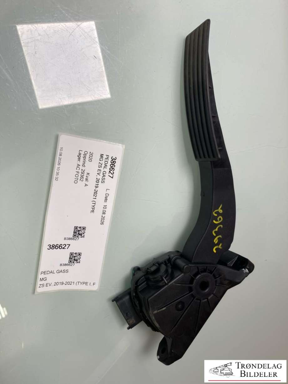 Pedal gass til MG ZS EV 2019-2021 (Type I, Fase 1) (CARTHANE|10255273|)