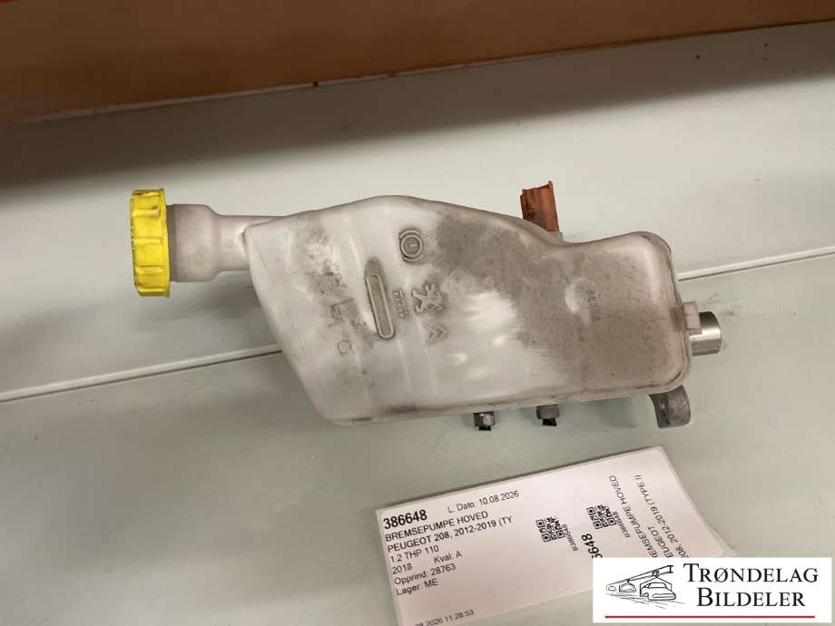 Bremsepumpe hoved til Peugeot 208 2012-2019 (Type I) (4601R9|)