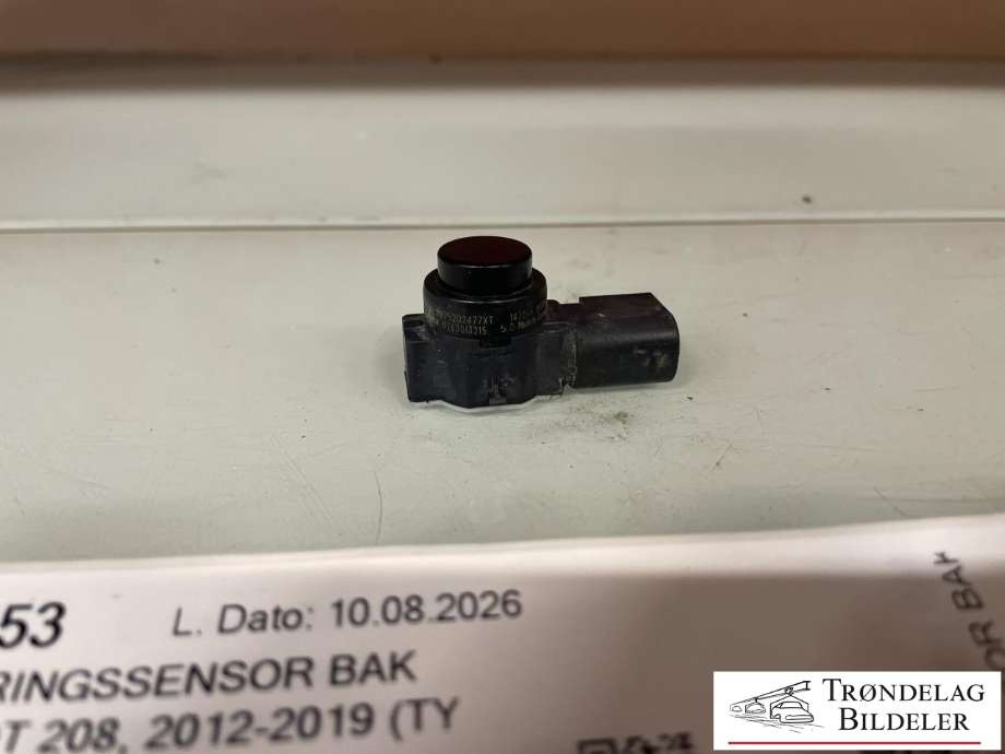 Parkeringssensor bak til Peugeot 208 2012-2019 (Type I)