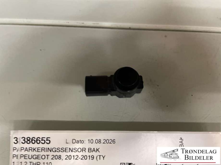 Parkeringssensor bak til Peugeot 208 2012-2019 (Type I)  