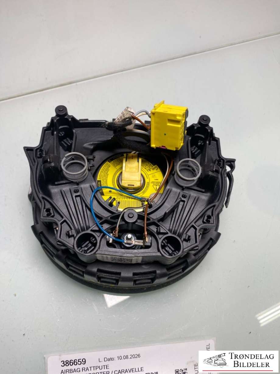 Airbag rattpute til VW Transporter / Caravelle 2003-2009 (Fase 1) (T5) (T5) (7H0880201T|7H0 880 201 AC|7H0 880 201 AC 1QB)