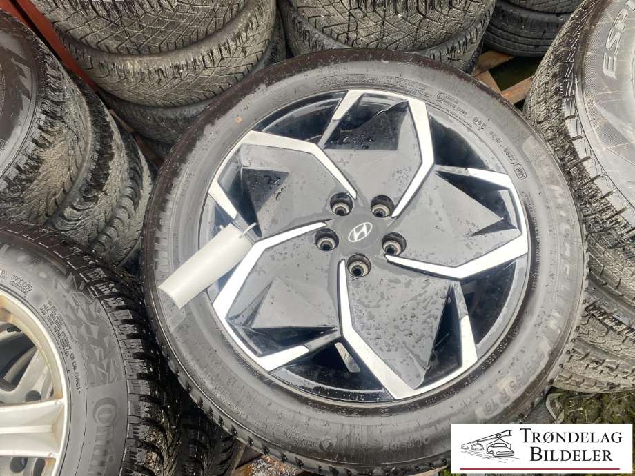 Hjulsett aluminium sommer til Hyundai Ioniq 5, 2021-->> (MICHELIN PRIMACY|235/55-R19 105W/ET49. 5)