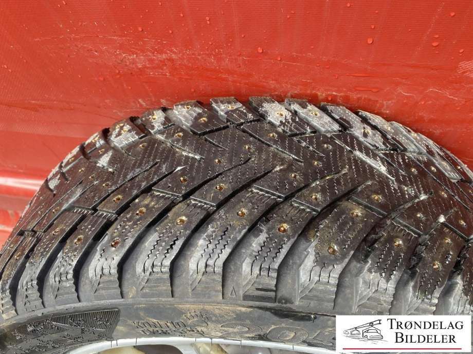 Hjulsett aluminium vinter til Nissan Leaf 2011-2017 (Type I) (KONTIO TYRES ICE PAW|205/55-R 94T/ET40|MØNSTERDYBDE 7MM|PROD 21.24)
