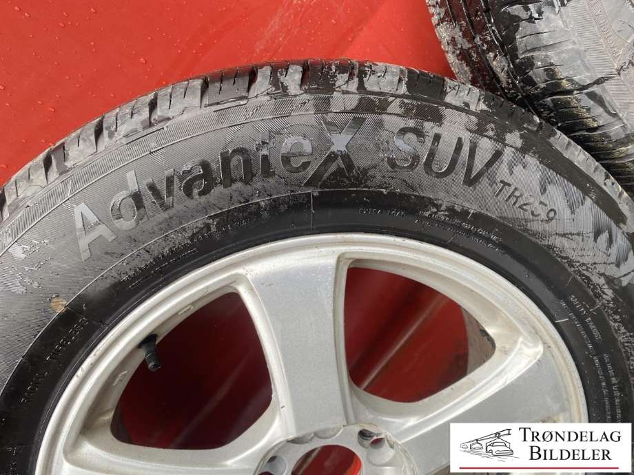 Hjulsett aluminium sommer til Honda CR-V 2007-2012 (Type III) (TRIANGLE ADVANTEX SUV|225/65-R17 106V/ET45|MØNSTERDYBDE 6MM|PROD 46.23)