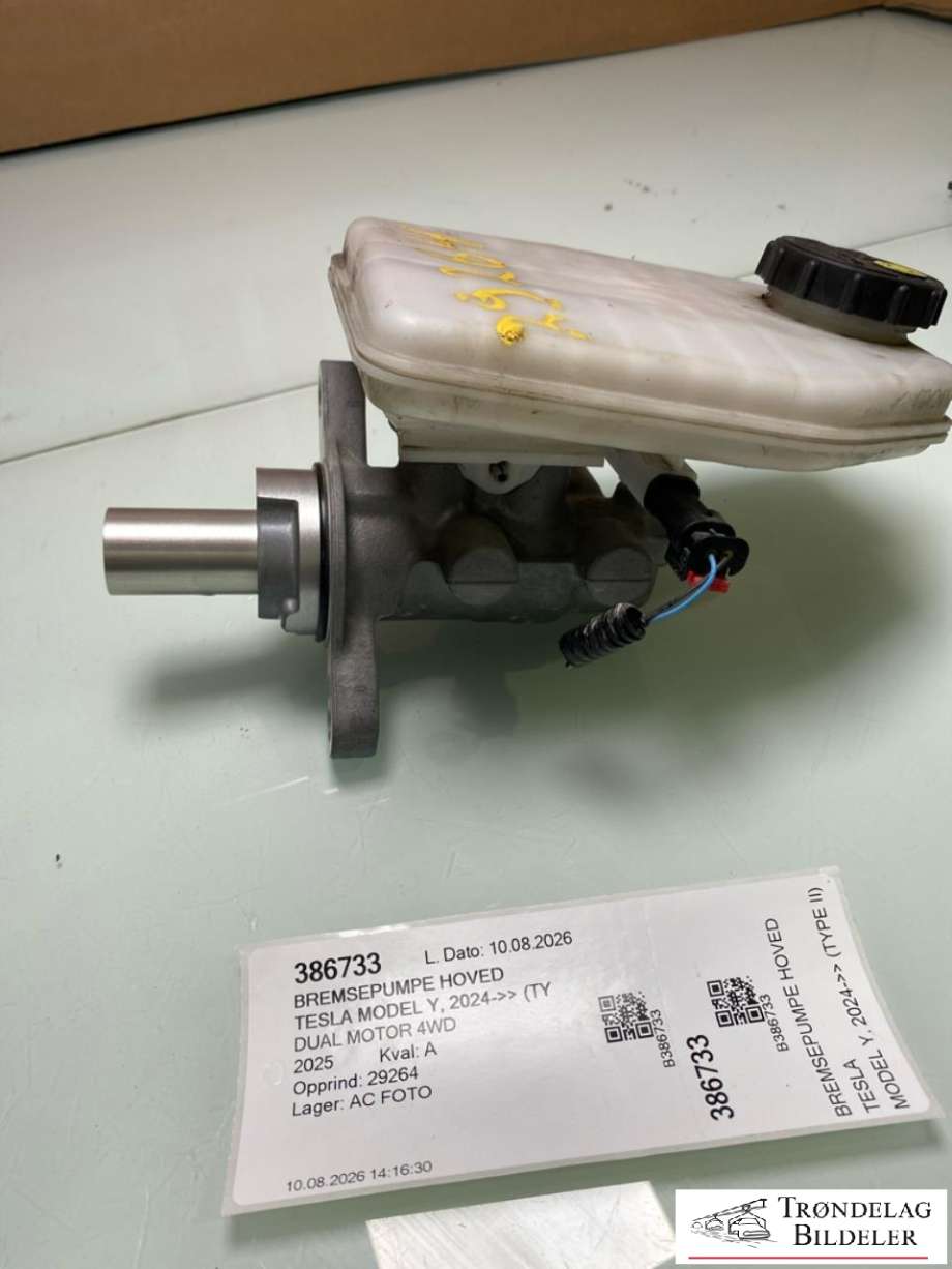 Bremsepumpe hoved til Tesla Model Y 2024-->> (Type II)  (1188673-50-A|)