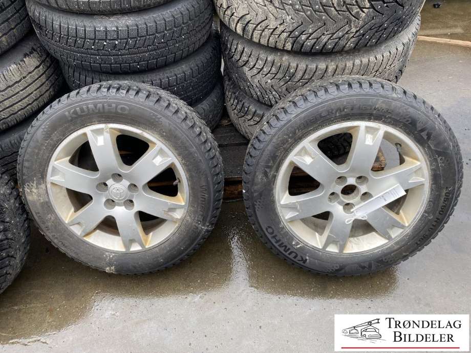 Hjulsett aluminium vinter til Toyota Avensis 2003-2008 (Type II)  (CUMHO WINTER CRAFT|205/60-R16 96T/ET45|MØNSTERDYBDE 8MM|PROD 21.25)