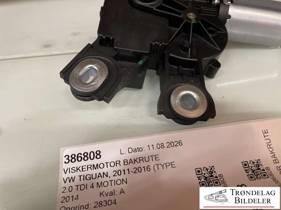 Viskermotor bakrute til VW Tiguan 2011-2016 (Type I, Fase 2) (5N0955711A|5N0955711B|)