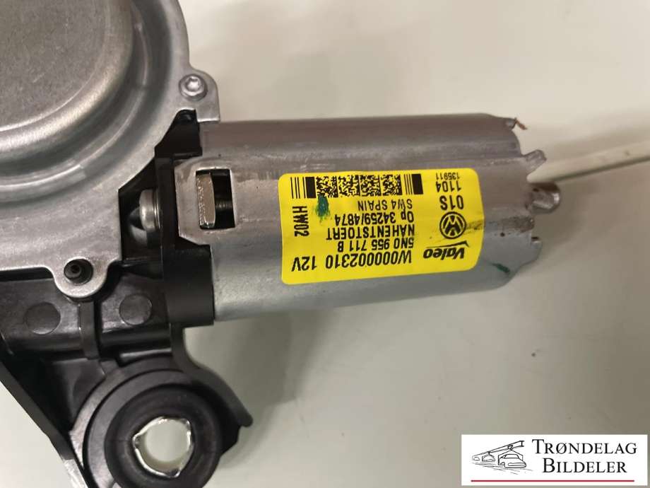 Viskermotor bakrute til VW Tiguan 2011-2016 (Type I, Fase 2) (5N0955711A|5N0955711B|)