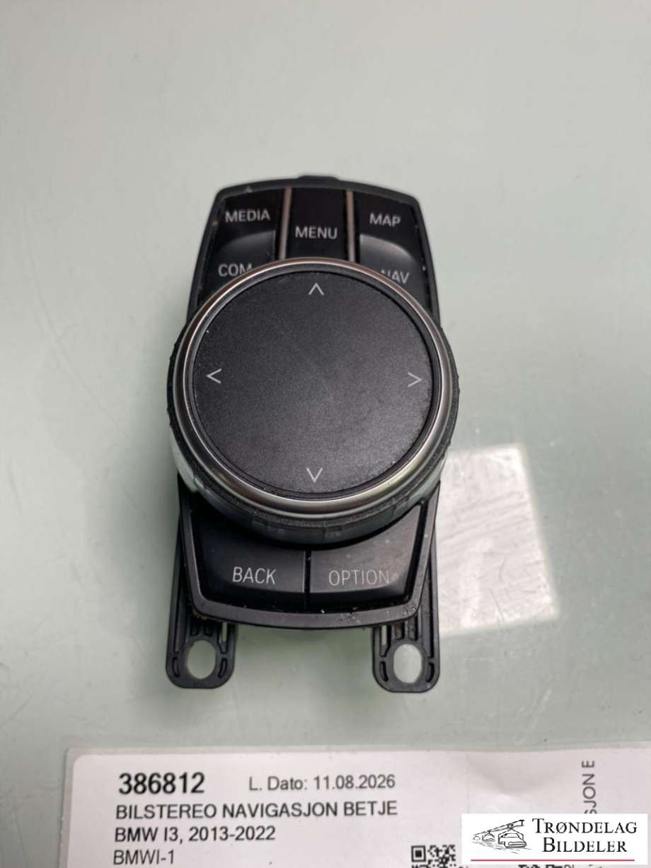 Bilstereo navigasjon betjeningspanel til BMW i3 2013-2022 (65 82 5 A3B 1E6|65829866964|)