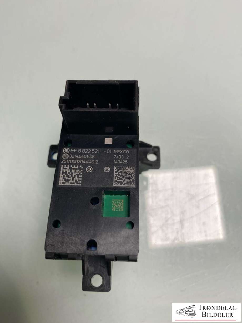 Bryter elektrisk håndbrekk/parkbrems til BMW i3 2013-2022 (61319878668|6822521|)