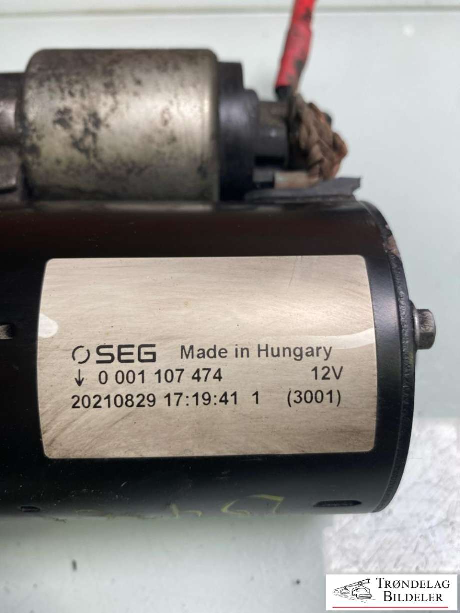 Starter diesel til Mopedbil Ligier JS60 0-->>  (BOSCH|0 001 107 474|LRS02668|25-4340)