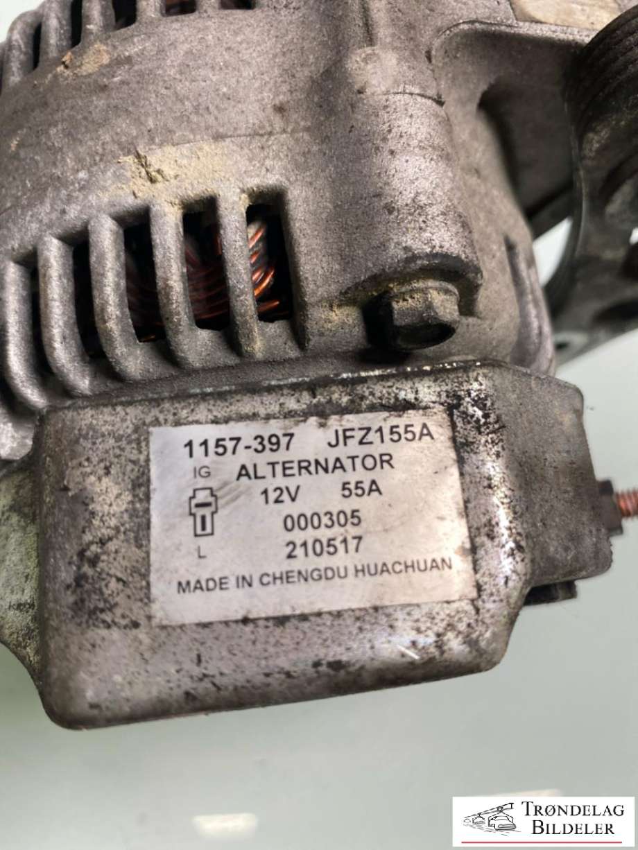 Dynamo diesel til Mopedbil Ligier JS60 0-->> (1157-397|JFZ155A|F032114411|1758064010|)