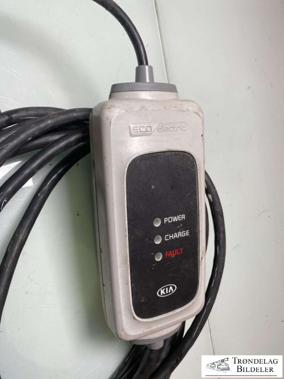 Batterilader kabel til Kia Soul 2014-2019 (Type II) (TYPE 1| 10A| 240V|NØDLADER|)