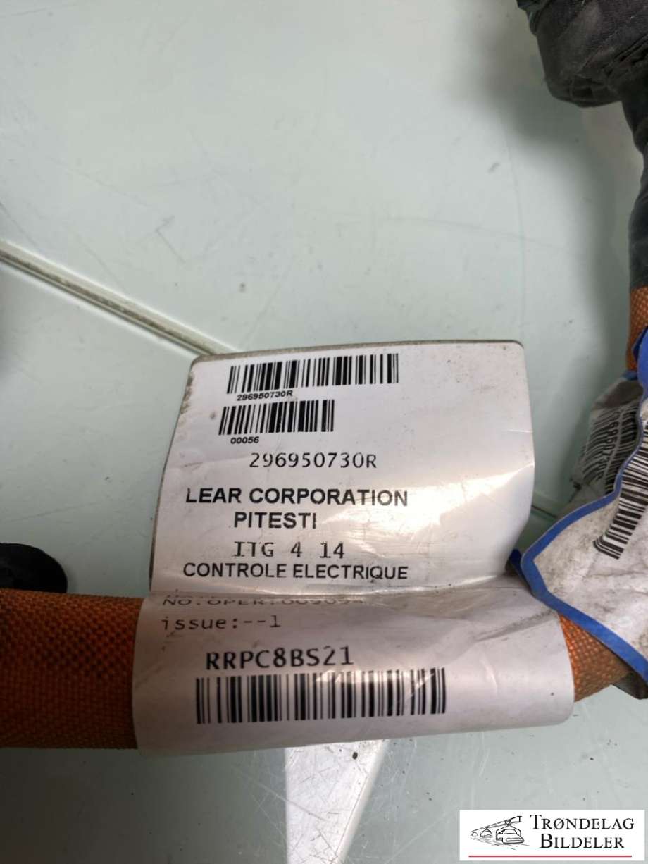 Batterilader inntak/luke til Renault Zoe 2013-2019 (Fase 1)  (296950730R|)