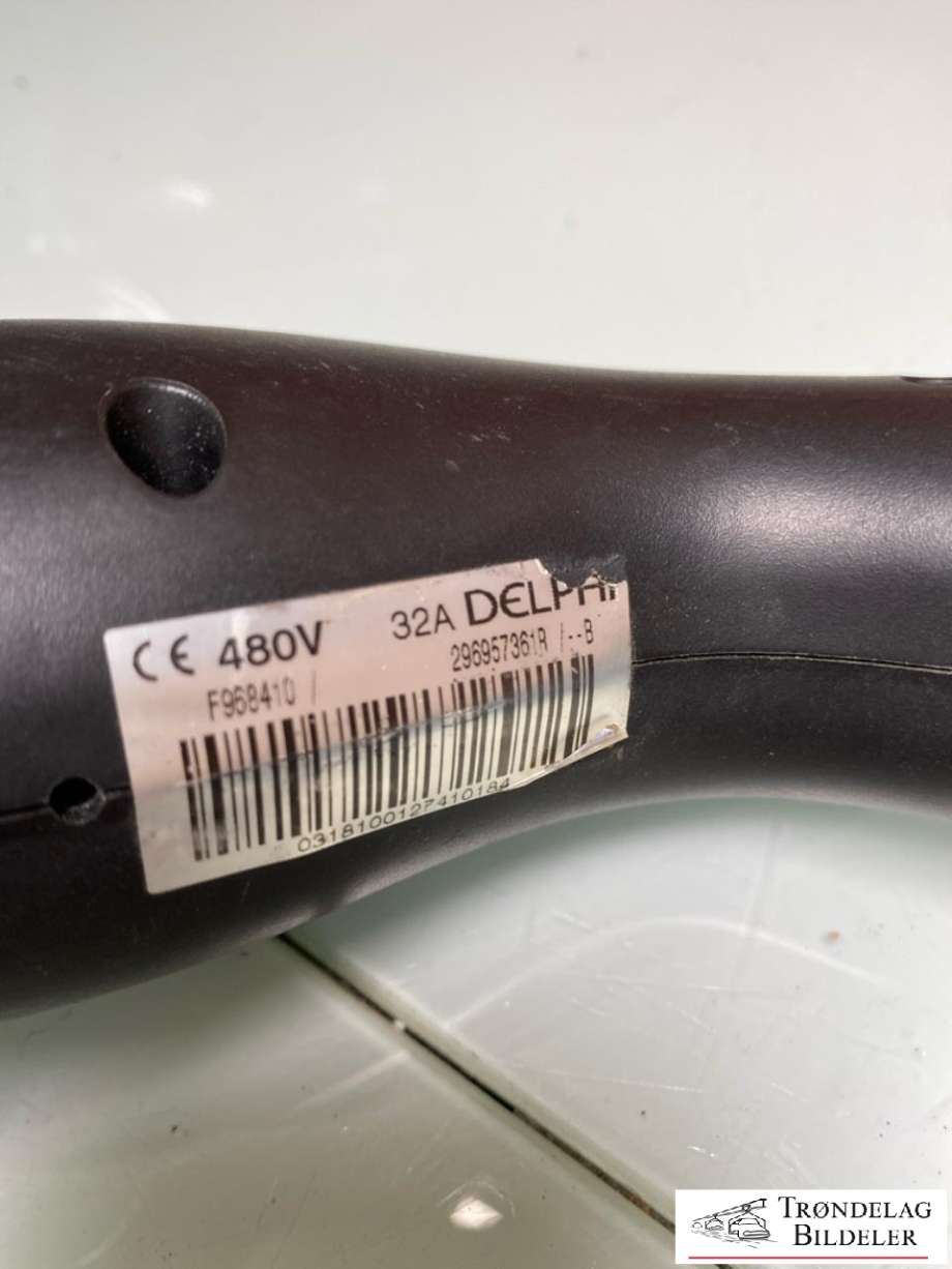 Batterilader kabel til Renault Zoe 2013-2019 (Fase 1)  (DELPHI|TYPE 2| 32A| 480V|LADESTASJON|296957361R)