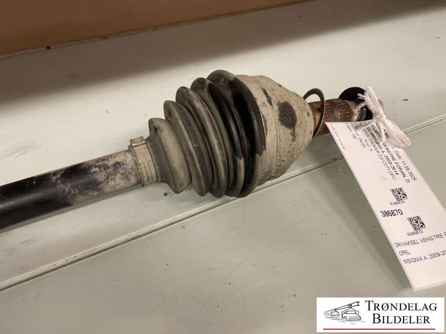 Drivaksel venstre foran, diesel/automat til Opel Insignia A 2009-2014 (13228199|)