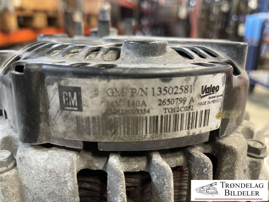 Dynamo diesel til Opel Insignia A 2009-2014  (13502581|)