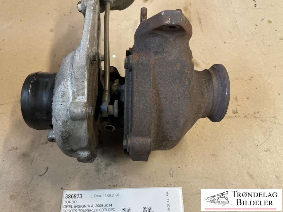 Turbo til Opel Insignia A 2009-2014 (55570748|95519811|55581063|55566448|555860381|93416)