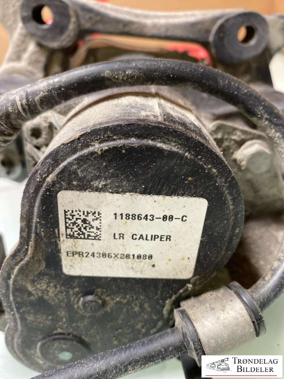 Bremsecaliper venstre bak, elektrisk til Tesla Model Y 2024-->> (Type II)  (1188643-00-C|)