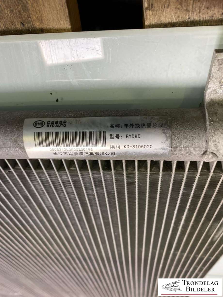 Aircondition radiator til BYD Atto 2022-->> (13177849-00|KD-8105020|)