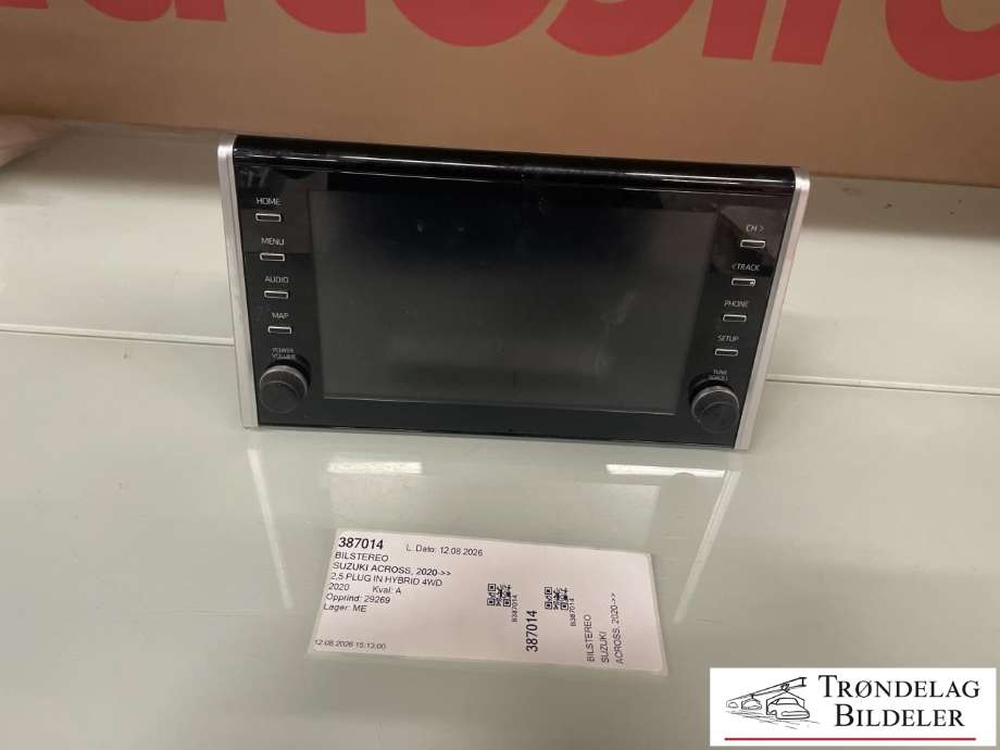 Bilstereo til Suzuki Across, 2020-->> (T8614-042E2-000)