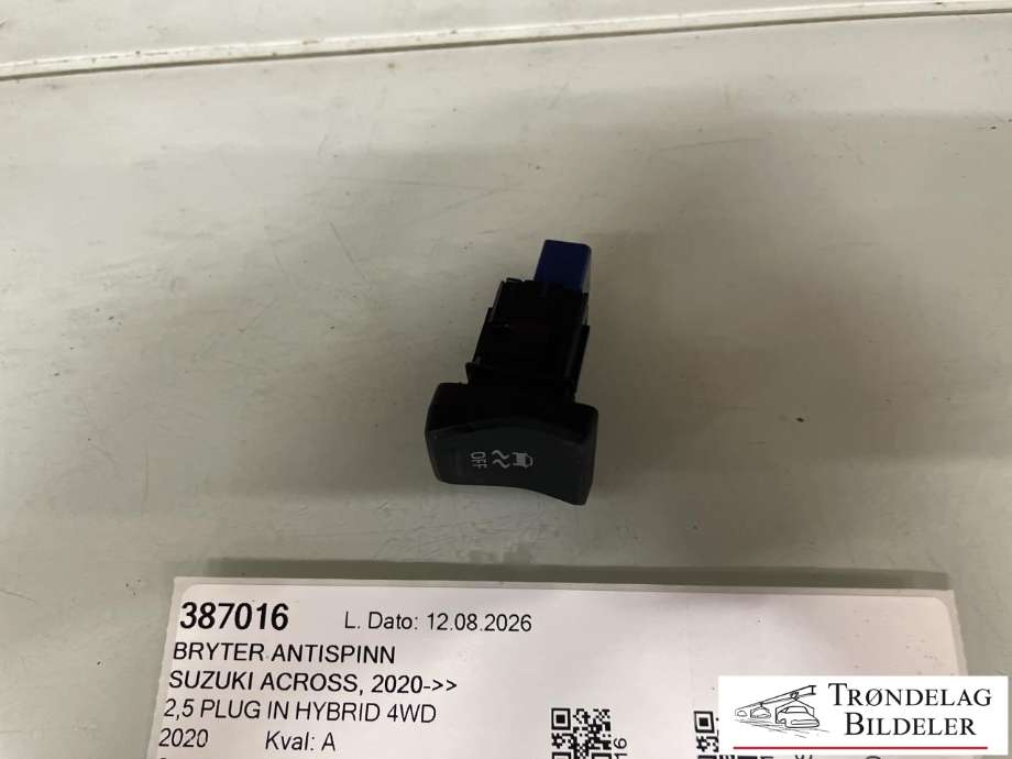 Bryter Antispinn til Suzuki Across 2020-->>  (T8498-84205-000|)