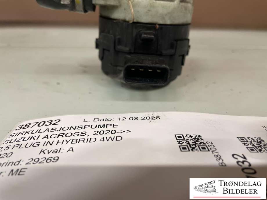 Sirkulasjonspumpe til Suzuki Across 2020-->>  (TG904-04202-000|G9040-42020|64541A185306)