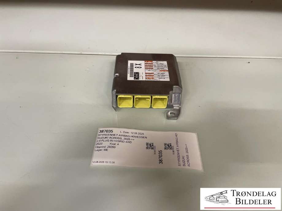 Styreenhet airbag hovedsensor til Suzuki Across, 2020-->> (T8917-04272-000)