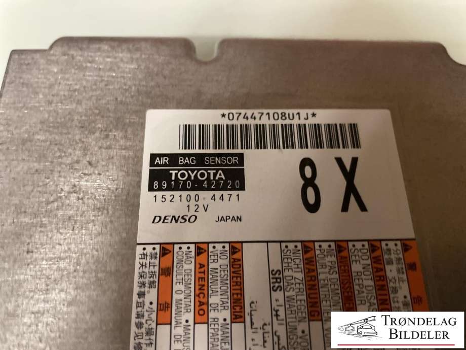 Styreenhet airbag hovedsensor til Suzuki Across 2020-->>  (T8917-04272-000|8917-04272|)