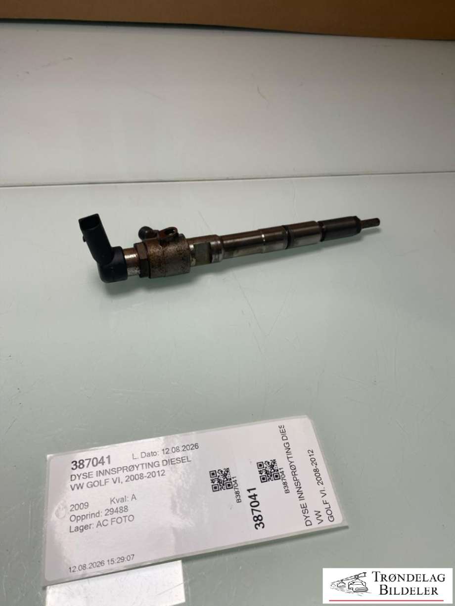 Dyse innsprøyting diesel til VW Golf VI, 2008-2012 (03L 130 277 S)