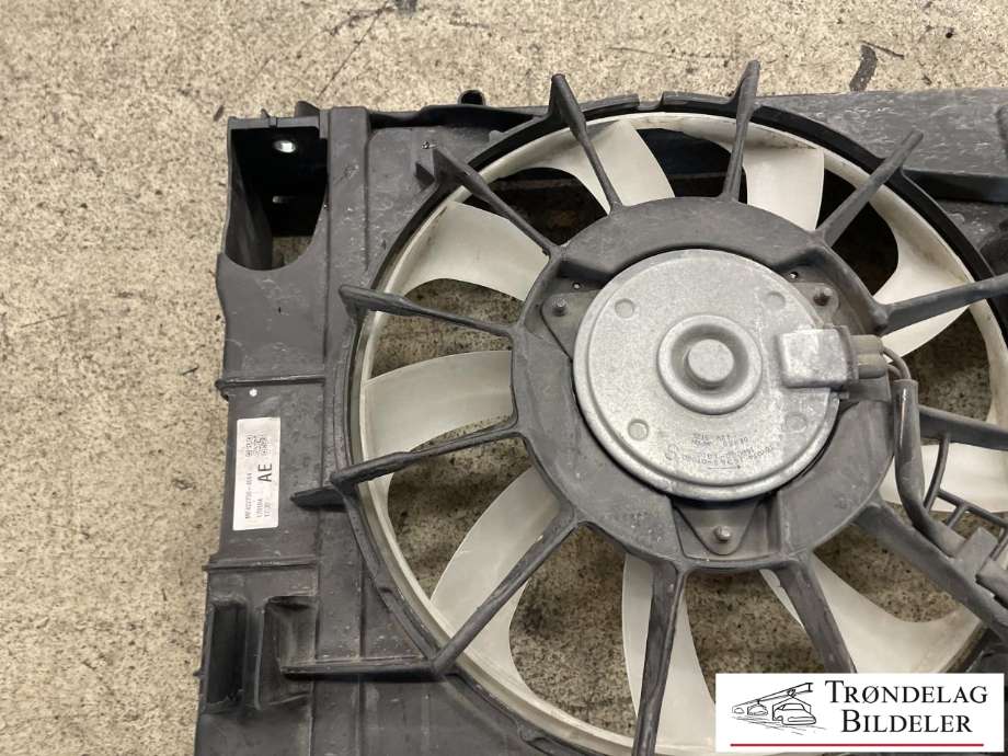 Kjølevifte elektrisk til Toyota Auris 2015-2019 (Type II, Fase 2)  (16711-0T090|16363-0T090|16363-0T080|16361-0T120|16361-0T110)