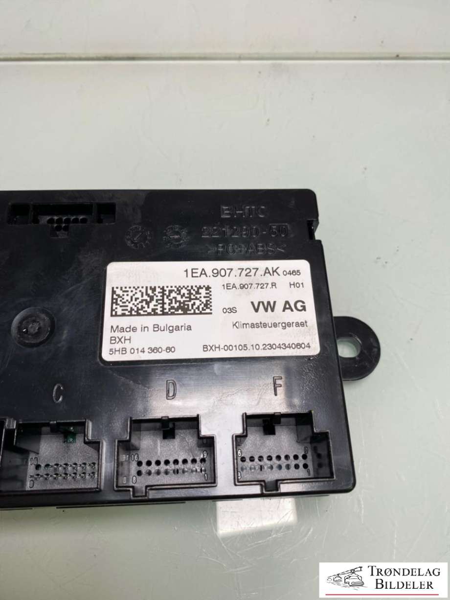 Styreenhet klima/aircondition til VW ID.BUZZ 2022-->>  (1EA 907 727 AK|)