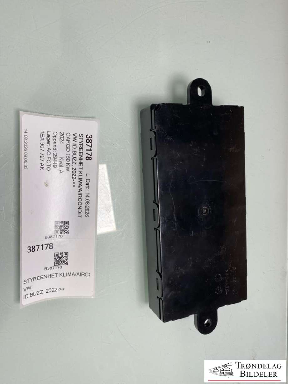 Styreenhet klima/aircondition til VW ID.BUZZ 2022-->>  (1EA 907 727 AK|)