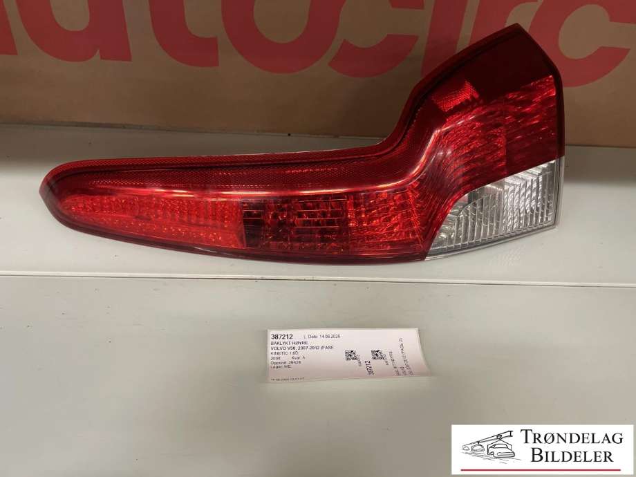Baklykt høyre til Volvo V50 2007-2012 (Fase 2) (30763512|)