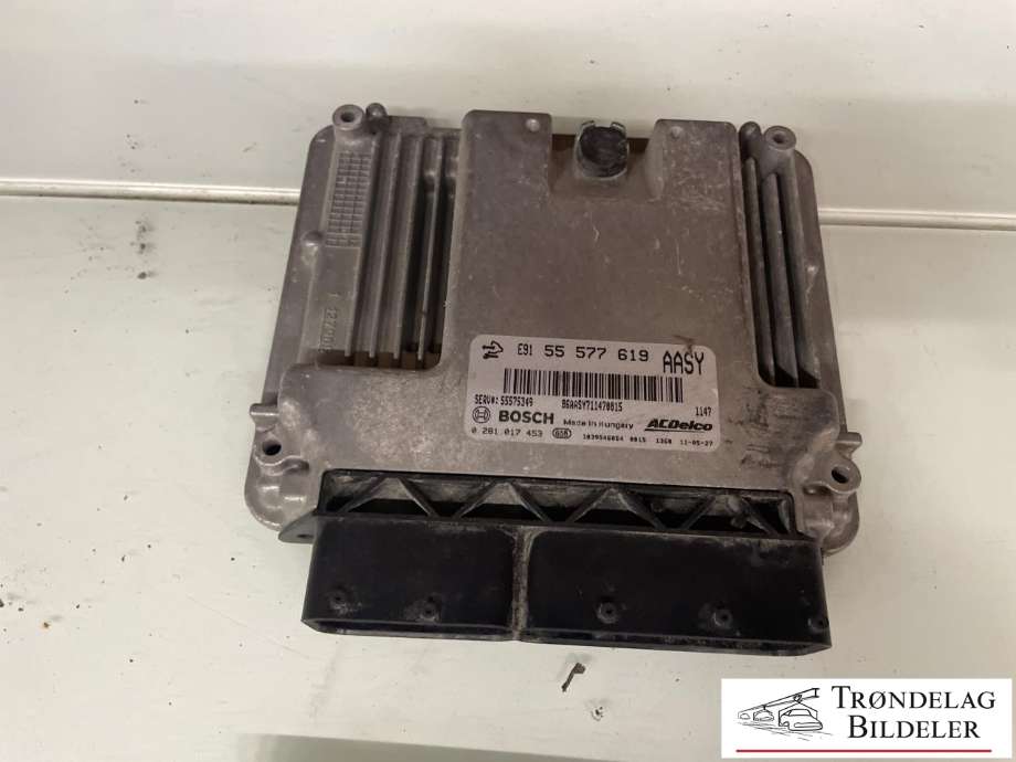 Styreenhet motor til Opel Insignia A 2009-2014  (55576906|55575349|281017105|55566722|55569835|55571077|55571721|55572686|55572702|55573560|55573330|55573539|55577619|281017453)