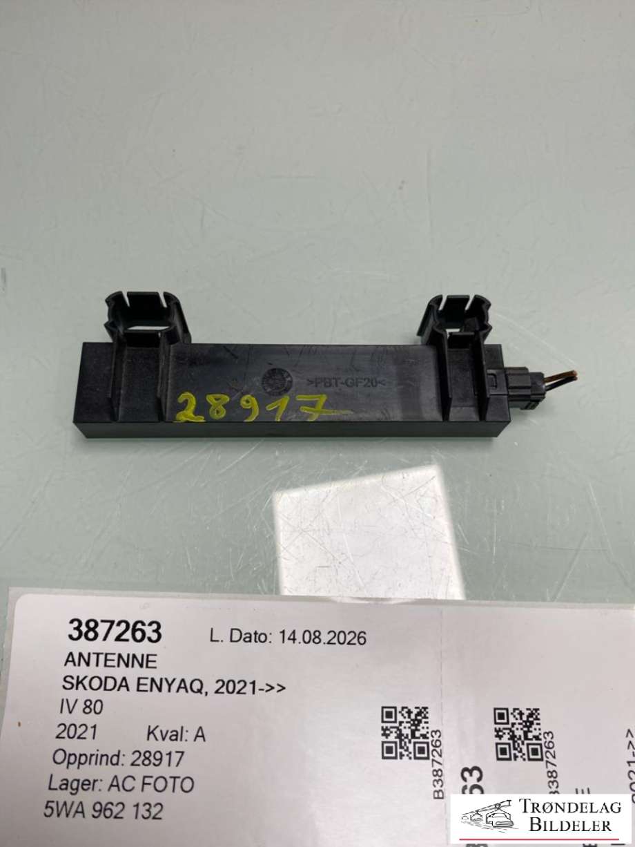 Antenne til Škoda Enyaq 2021-->> (5WA 962 132|)