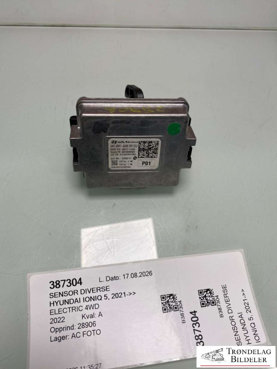 Sensor diverse til Hyundai Ioniq 5 2021-->> (99810GI 000|)