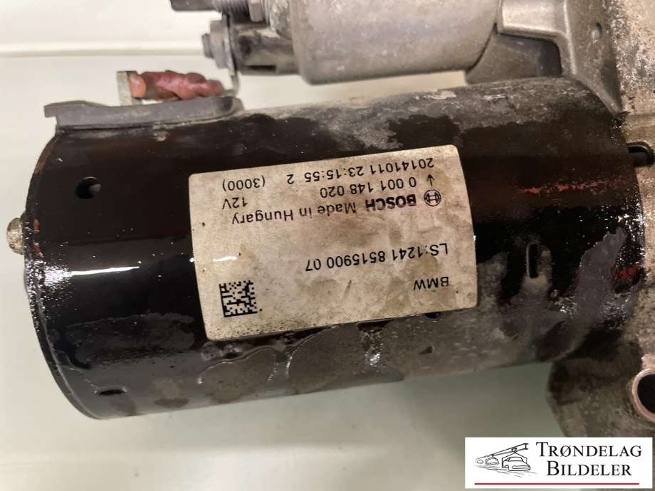 Starter diesel til BMW X6 2014-2019 (F16) (F16) (12 41 8 515 900|12 41 8 581 098|12 41 7 801 203|12 41 7 802 508|12 41 7 811 601|12 41 8 511 746|12 41 8 519 153|8 570 238|8 570 382|7802508|)