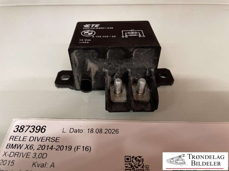 Rele diverse til BMW X6 2014-2019 (F16) (F16) (61 36 9 198 302|)