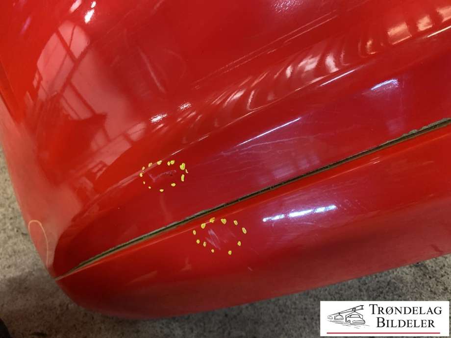 Støtfanger bak til VW Polo 2009-2014 (Type V, Fase 1)  (6R6 807 421 BK|)