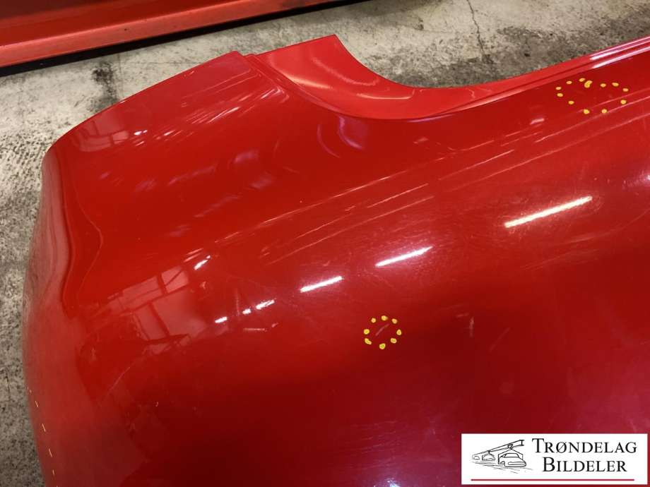 Støtfanger bak til VW Polo 2009-2014 (Type V, Fase 1)  (6R6 807 421 BK|)