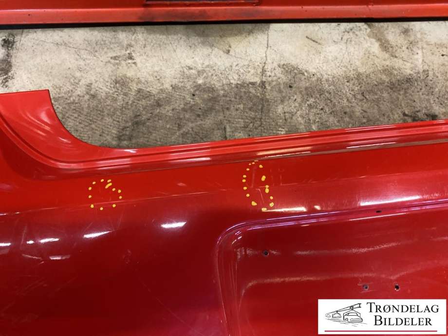 Støtfanger bak til VW Polo 2009-2014 (Type V, Fase 1)  (6R6 807 421 BK|)